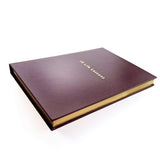 10 Life Lessons Journal In Burgundy Leather