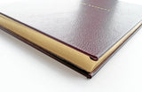 10 Life Lessons Journal In Burgundy Leather