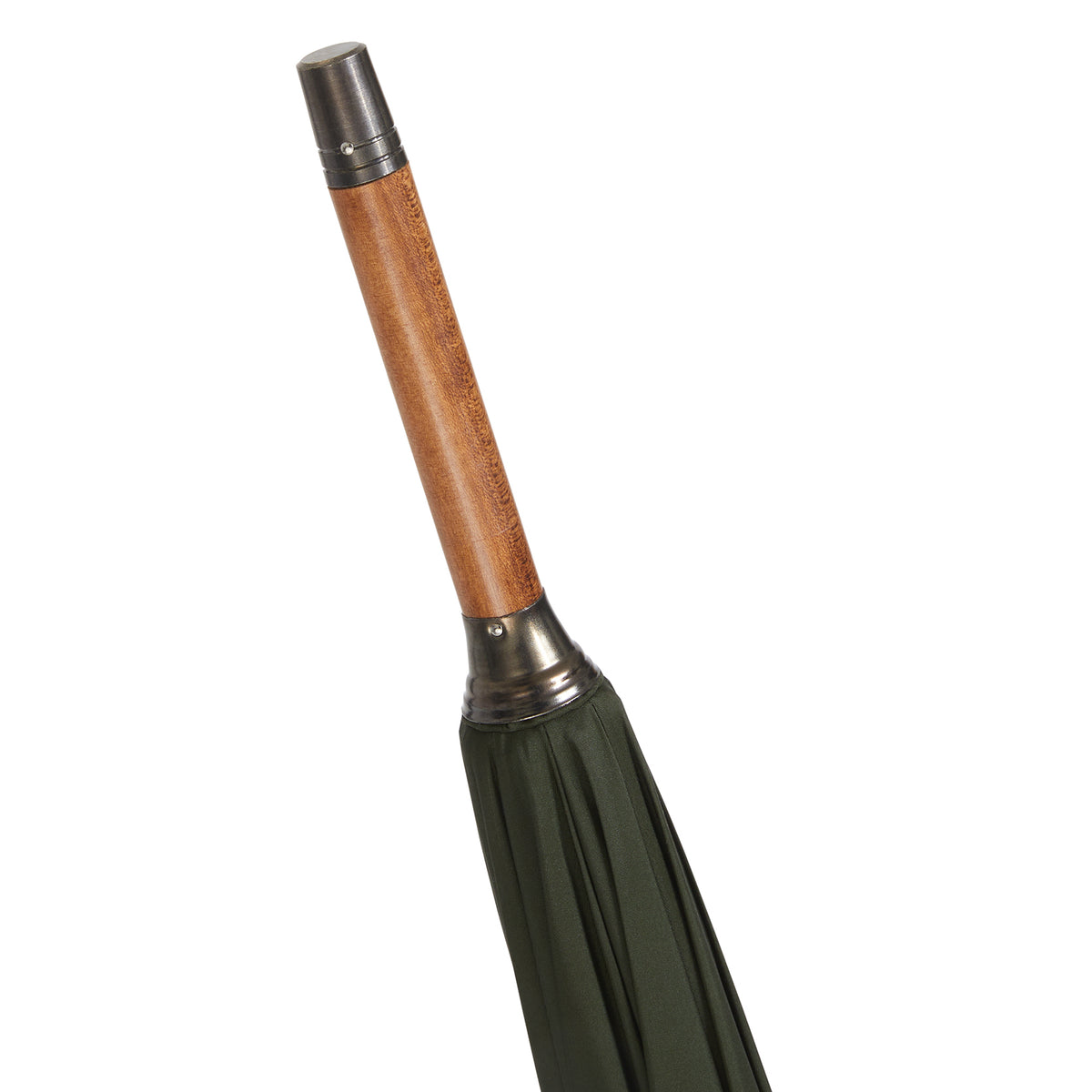Le parapluie London pour femme - Fabriqué à partir d'une seule pièce d'érable - Vert