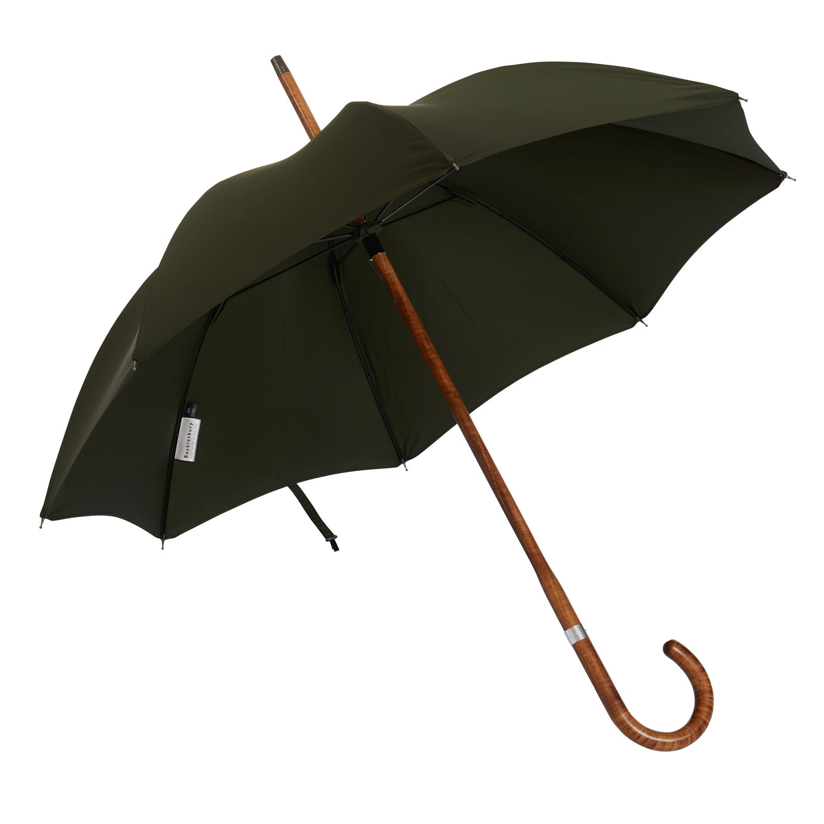 Le parapluie London pour femme - Fabriqué à partir d'une seule pièce d'érable - Vert