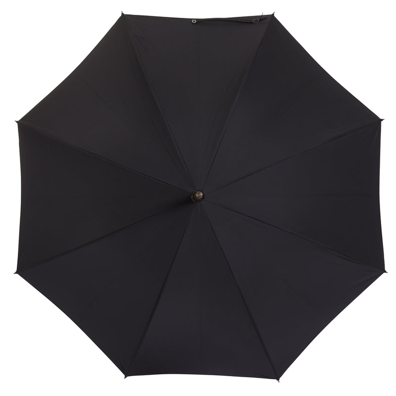 The London Ladies Umbrella - Crafted From A Single Piece Of Maple - Black