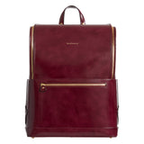 Dunkelbrauner Bucklesbury-Rucksack aus feinem italienischem Leder