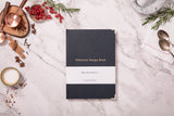 Heirloom Recipe Book In Navy Blue Leather