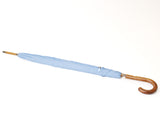 Klassischer hellblauer Regenschirm