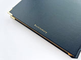 Heirloom Recipe Book In Navy Blue Leather
