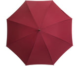 Klassischer Burgunder-Regenschirm