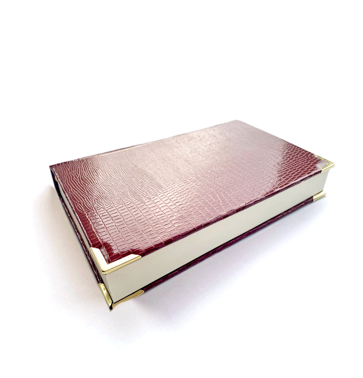 Burgundy A5 Journal / Diary - Handmade In England