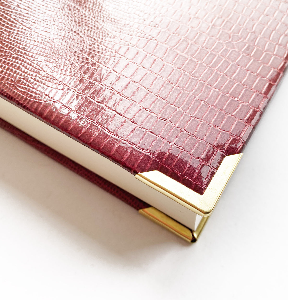 Burgundy A5 Journal / Diary - Handmade In England