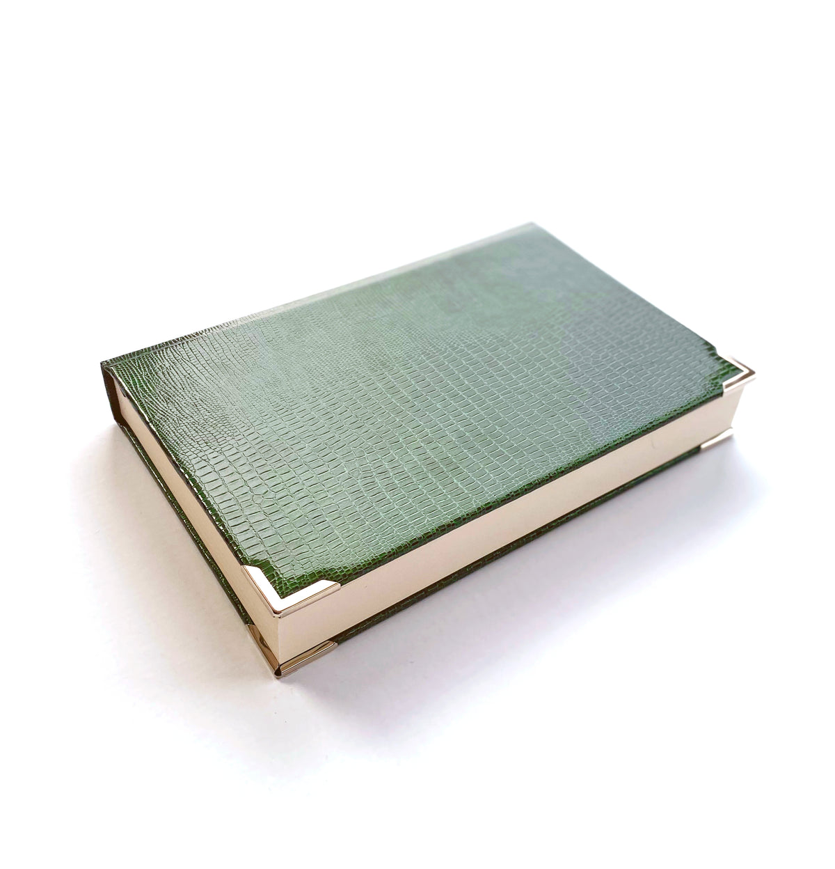 Cuaderno / Diario A5 verde - Hecho a mano en Inglaterra