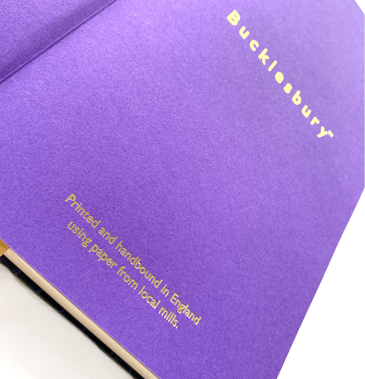 Purple A5 Journal / Diary - Handmade In England