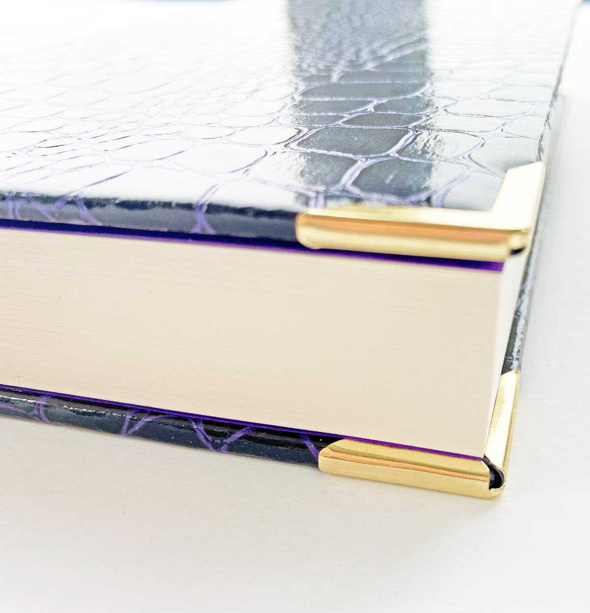 Purple A5 Journal / Diary - Handmade In England