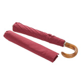 Bucklesbury handmade telescopic umbrella burgundy