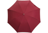 Teleskop-Regenschirm in Burgund