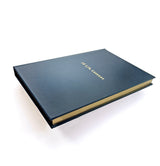10 Life Lessons Journal In Navy Blue Leather