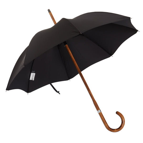 Pre-Order The London Ladies Umbrella - Crafted From A Single Piece Of Maple - Black
