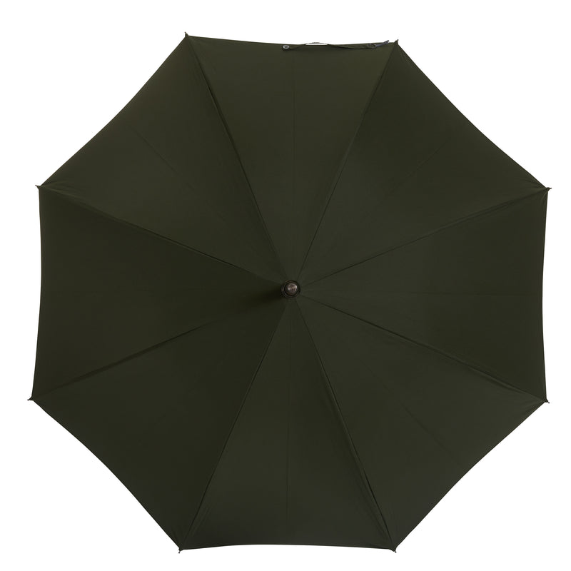 The London Ladies Umbrella - Crafted From A Single Piece Of Maple - Green