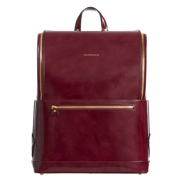 barbour wax leather backpack in burgundy Dark Brown Bucklesbury Italian Leather Backpack for Business, Travel & Equipment