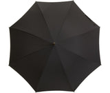 Klassischer schwarzer Regenschirm 