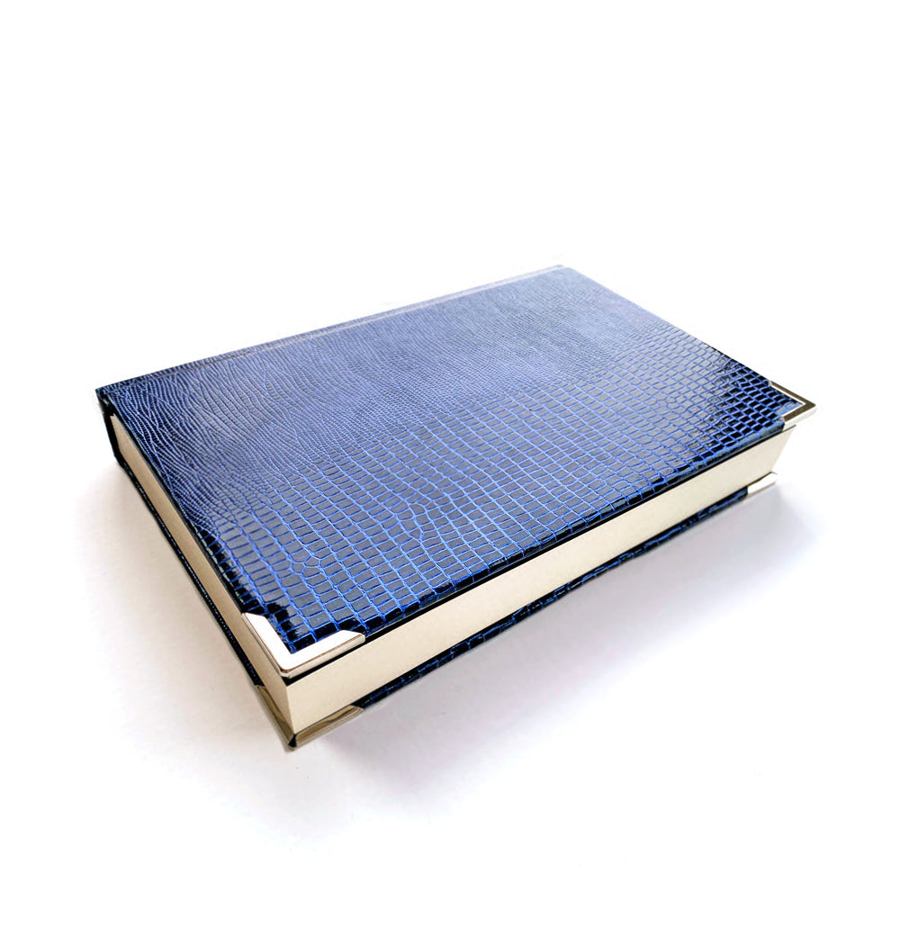 Blue A5 Journal / Diary - Handmade In England