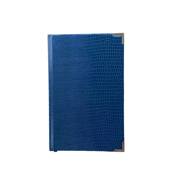 Blaues A5-Tagebuch / Tagebuch - handgefertigt in England