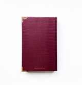 Burgund A5 Tagebuch / Tagebuch - handgefertigt in England