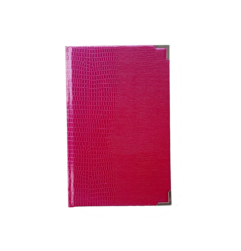 Rosa A5 Tagebuch / Tagebuch - handgefertigt in England