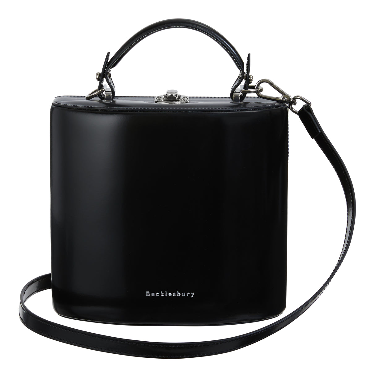 The Bucklesbury Mini Handbag in Black - Seconds