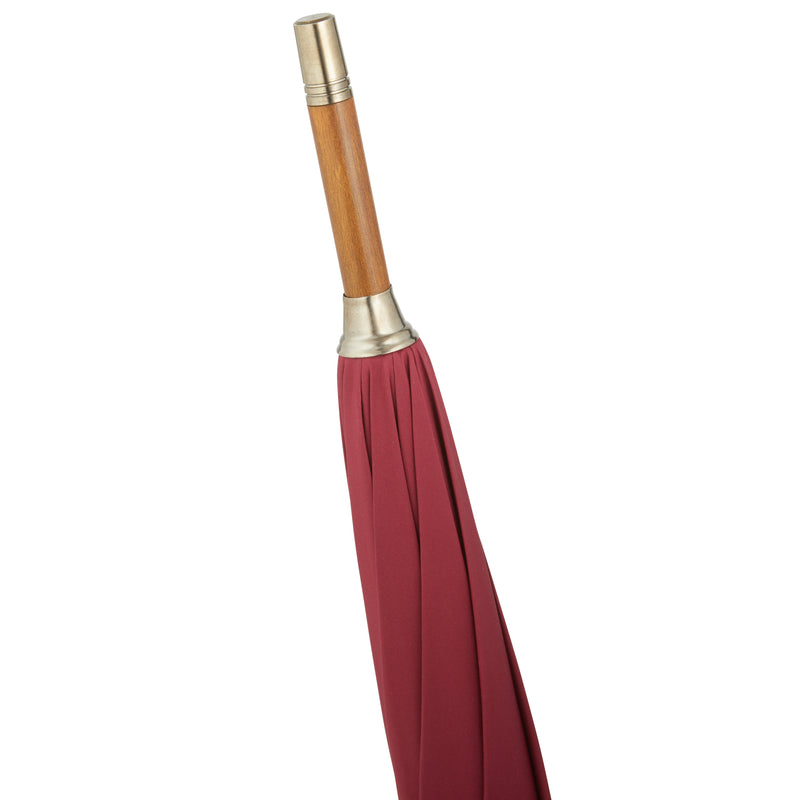 Bucklesbury handmade umbrella burgundy