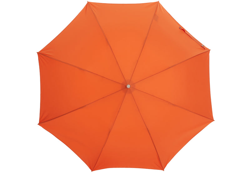 Teleskopischer Regenschirm in Orange