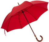 Klassischer roter Regenschirm