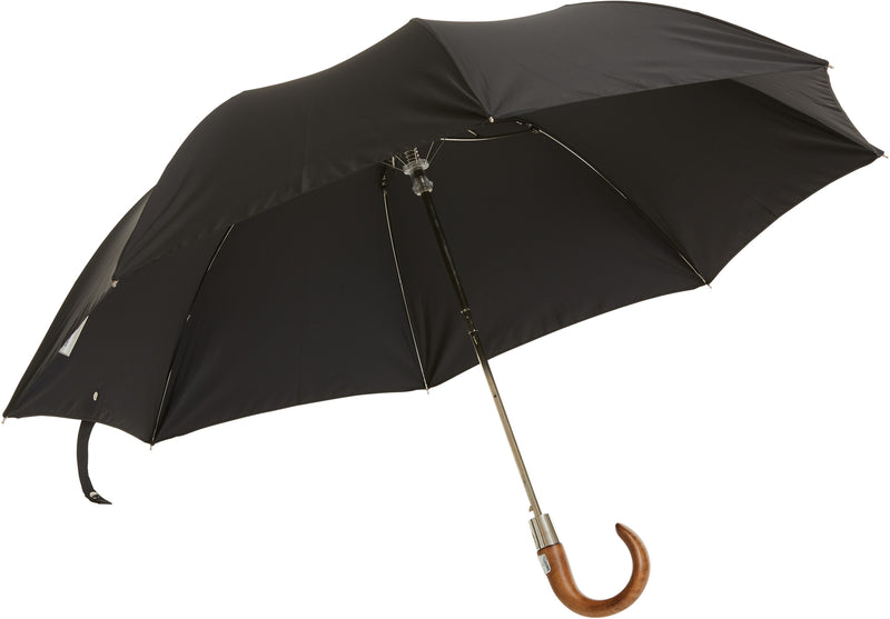 Bucklesbury handmade telescopic umbrella black
