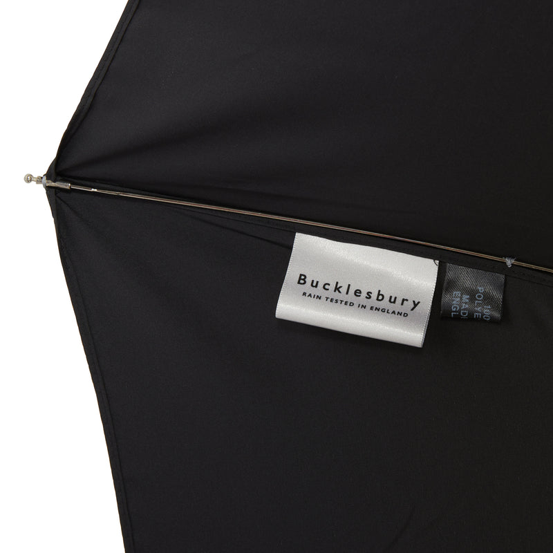 Bucklesbury handmade telescopic umbrella black