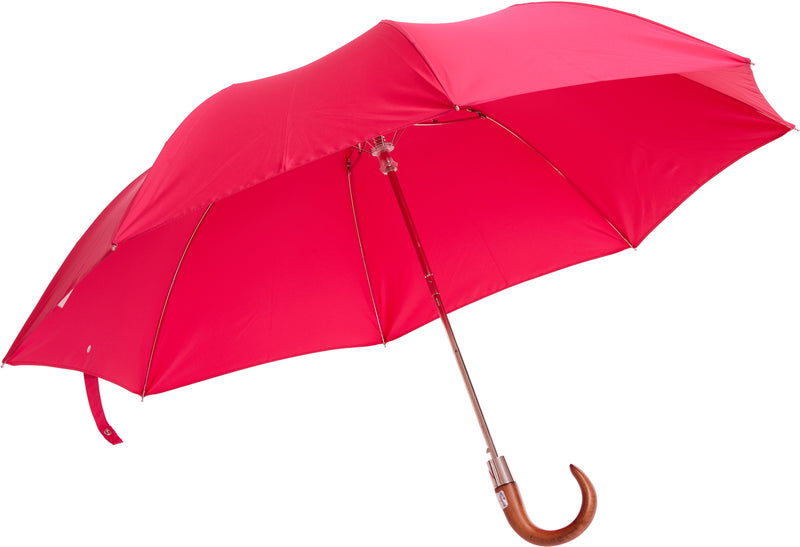 Bucklesbury handmade telescopic umbrella pink