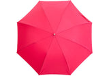 Teleskopischer rosa Regenschirm