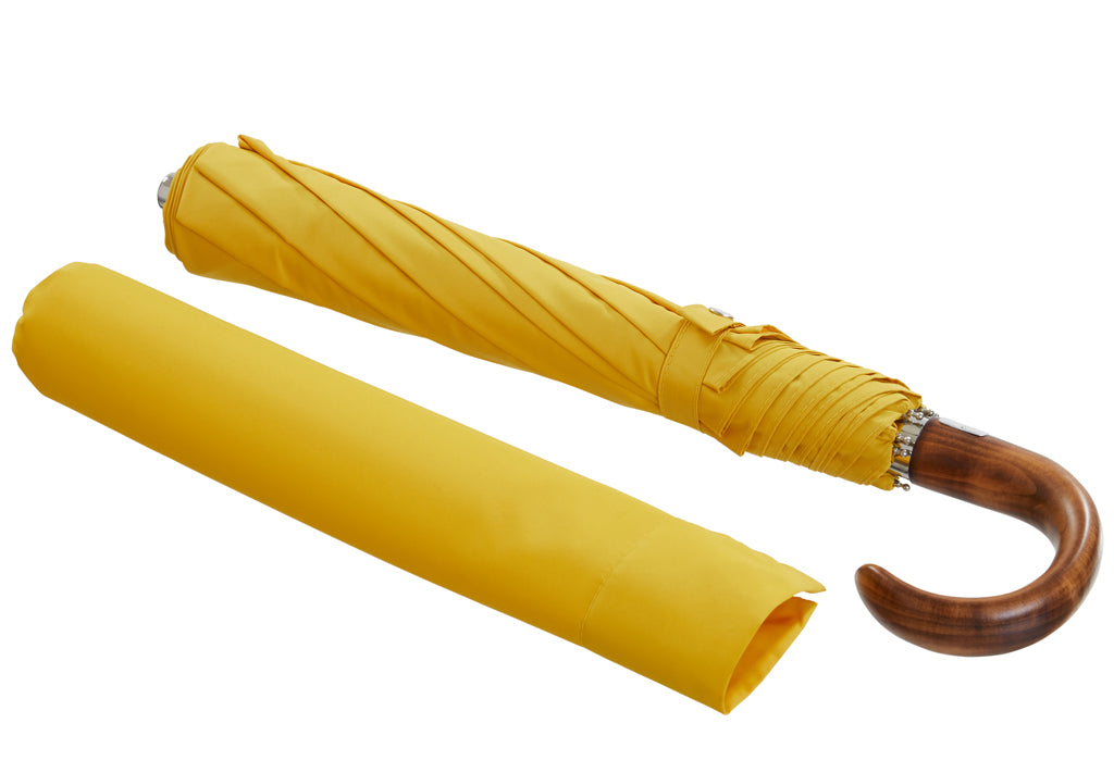 Parapluie jaune télescopique